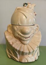 Vintage 1940's McCoy Clown Head Cookie Jar picture