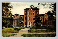 Oskaloosa IA-Iowa, Penn College, Antique, Vintage c1911 Souvenir Postcard picture