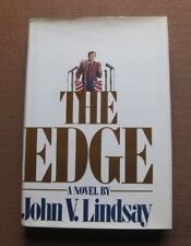 SIGNED - THE EDGE by John V. Lindsay - 1st/1st  HCDJ 1975 - mayor New York NYC picture