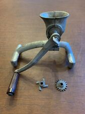 RARE HTF ANTIQUE UNIVERSAL EDGE OF COUNTER MEAT GRINDER NO CLAMP picture