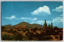 Phoenix, Arizona AZ - Camelback Mountain - Vintage Postcard - Posted 1953 picture