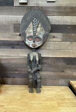 African Asanti Fertility Statue Vintage Handcrafted in Ghana picture