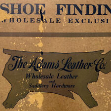 Antique 1900s The Adams Leather Co Leather Saddlery Catalog Spokane Washington picture