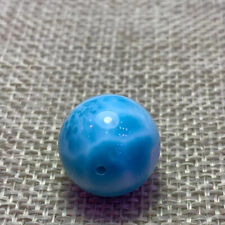 16mm Larimar Gemstone Cabochon Atlantis Stone Blue Pectolite Crystal Sphere Ball picture