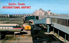 c1960s Sea-Tac Seattle-Tacoma International Airport Washington Vintage Postcard picture