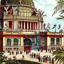 Columbian Expo. 1893 Chicago World's Fair Trade Card Jersey Coffee Admin Bldg. picture
