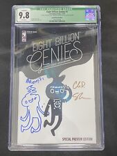 Eight Billion Genies #1 CGC 9.8 Qualified 2021 Special Preview Edition #302/500 picture