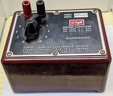 Vintage Cornell-Dubilier Decade Capacitor Cadillac Motor Car Detroit [RSOF] picture