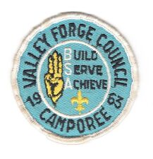 BSA Boy Scout Patch - Valley Forge Council 1963 Camporee   picture