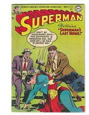 Superman #92 1954 FN/FN+ or better Superman's Last Hour  Combine Shipping picture