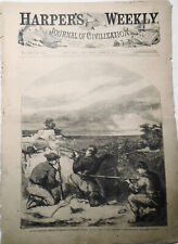 Harper's Weekly June 27, 1863. Civil War, Vicksburg; Map: Theatre of Operations picture