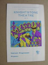 1962 ALADDIN Rosemary Squires, Fred Eastwood Harry Orchid, Al Fuller KNIGHTSTONE picture