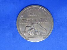 Merchants Motor Freight Coin Brass Medallion Minneapolis St. Paul Chicago token picture