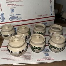 Lot Of 7 Marshall Texas  Pottery Yesteryears Stoneware 1005 picture