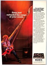 Sony Corporation Cassette Tapes 1987 Advertisement Print Ad Advertising picture
