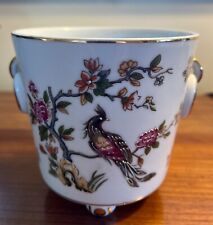 Lovely Vintage Japanese Hand Painted Moriage w/Three Ball Feet  Cachepot 1940's picture
