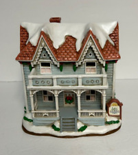 VTG Lefton Colonial Christmas Village Law Office House Lighted Porcelain 10825 picture