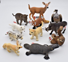 Schleich Wild Life lot with 11 different Animals. Baby Lion, Tiger, Fox. Germany picture