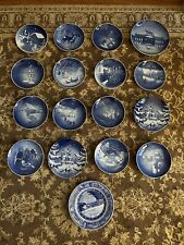 B&G Jule Aften Bing & Grondahl Christmas Plates 1960-1980 Years picture