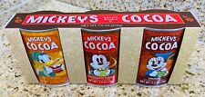 Disney Parks Mickey's Cocoa 3 Flavor Tin Pack 2.5 oz NEW Fudge Churro Maple NEW picture