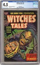 Witches Tales #21 CGC 4.5 1953 4073590018 picture
