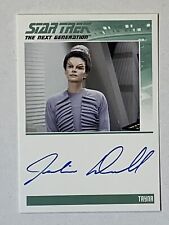 Rittenhouse Star Trek TNG Portfolio Prints Juliana Donald Autograph picture