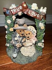 Retired Boyds Bears Grenville Beatrice True Love #2274 Bear Wedding Cake Topper picture