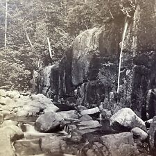 Antique 1870s Black Mountain Thornton New Hampshire Stereoview Photo Card V1944 picture