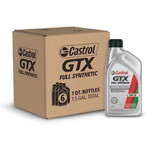 Castrol GTX Full Synthetic 5W-20 Motor Oil, 1 Quart, Case of 6 picture