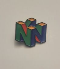 Nintendo 64 enamel pin N64 NES logo 90s Console Video Games Hat Lapel Bag NEW picture