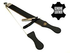 STRAIGHT RAZOR WITH SHAPING STROP OLD FASHION SET NEW MENS SHAVING SET HASHIR picture