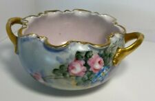 P.H. Leonard Vienna Austria porcelain hand painted dish/bowl Trinket picture
