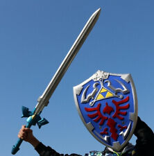 Legend of Zelda Link Hylian Master Skyward Sword+Shield PU Foam Prop Costume Toy picture
