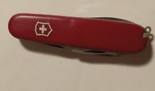 Vintage 10+ Function Officer Suisse Victornox Swiss Army Knife Toothpick& Twizer picture