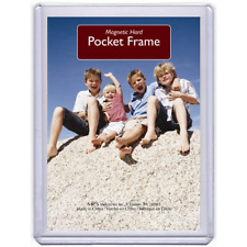 MAGNETIC POCKET-STYLE WALLET-SIZED PHOTO HOLDER REFRIGERATOR 99¢ EACH like frame picture