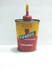 Vintage FIENDOIL Oil Can Oiler Tin Collectable Advertising  picture