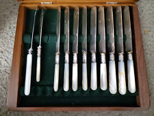 Shreve Crump & Low, Landers Frary & Clark, Sterling, Mother/Pearl Knives, Cutco picture
