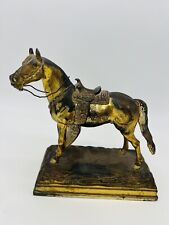 Estes Tartar Vintage Bronze Horse Statue Roy Roger’s Horse Trigger picture