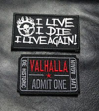 MAD MAX VALHALLA LIVE AGAIN MOVIE TICKET FURY ROAD HOOK PATCH BY MILTACUSA picture
