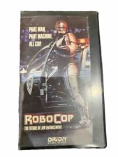 RoboCop VHS Tape 1987 Promo Screener Orion Cult Scifi Movie Horror Gore 80's picture