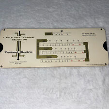 Vintage Packard Electric Voltage Drop Calculator Cable Terminal 1964 Slide Rule picture