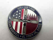 GRAND SLAM WING OFS OIR HOA TEAM MAXWELL AL UDEID AB OATAR CHALLENGE COIN picture