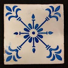 Antique Portuguese Tile Flow Blue Portugal picture