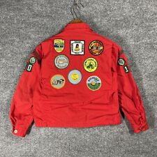 VINTAGE 50s 60s Girl Scout Souvenir Jacket Youth 14 Cook County Chicago Patch picture