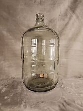 Vintage  5 Gallon Checkered Glass Water Bottle Jug Demijohn Carboy  Mexico picture