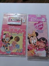 Vintage Disney 'Minnie 'N Me' Cassette Tape And Book- Lot Of 2- A Vacation... picture