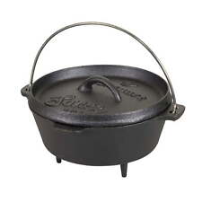 Stansport 2 QT Pre-Seasoned Cast Iron Dutch Oven with Legs US picture