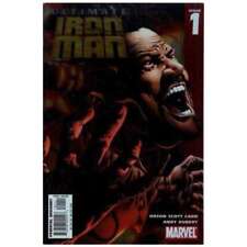 Ultimate Iron Man #1 in Near Mint minus condition. Marvel comics [x; picture