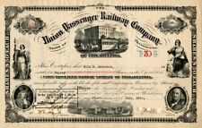 Union Passenger Railway Co. of Philadelphia - Stock Certificate - Railroad Stock picture