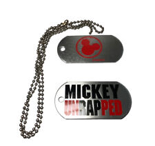MICKEY (mouse) UNRAPPED DOGTAG - RARE -Whoopi Color Me Badd - Disney Vintage picture